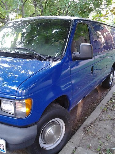 2006-ford econline-150-sea blue, excellent condition run extremly well