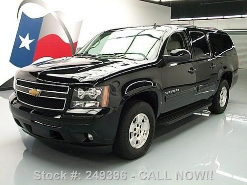 2013 chevy suburban lt htd leather 8-pass tow 22k miles texas direct auto