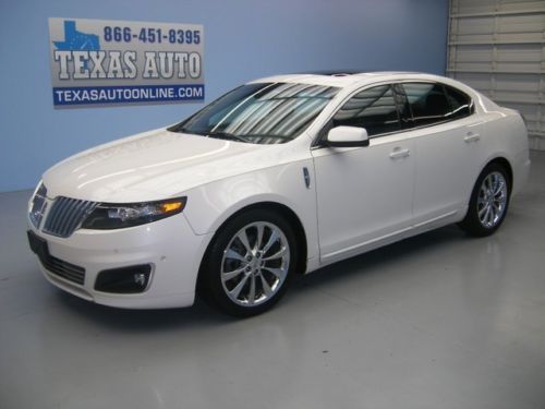 We finance!!!  2010 lincoln mks awd ecoboost roof nav heated leather texas auto