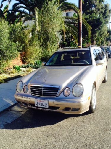 2001 mercedes e320 wagon - 7 seats, gold, very clean, strong engine