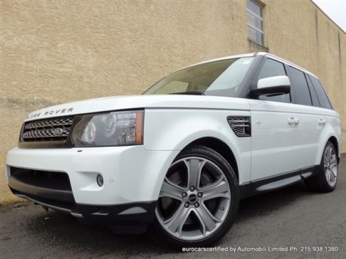 2012 land rover range rover sport supercharged warranty logic7 sound like new!