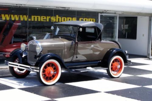 1929 ford model a complete restoration rumble seat