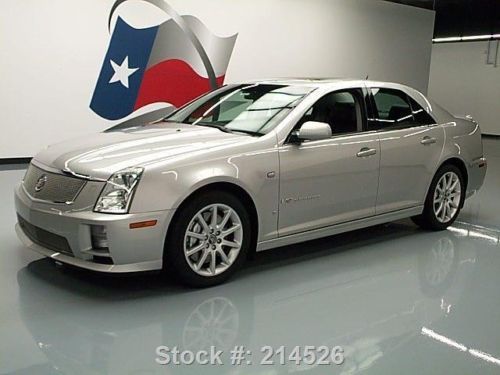 2006 cadillac sts-v supercharged sunroof navigation 40k texas direct auto