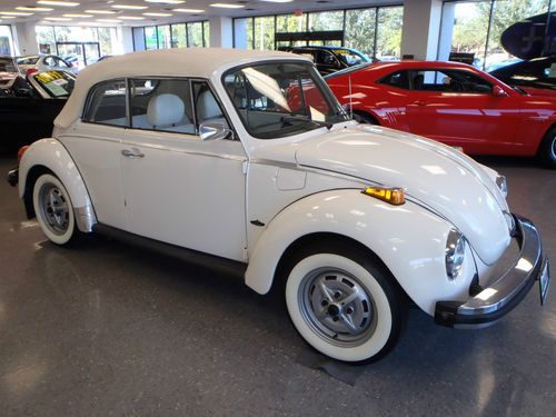 1977 volkswagen super beetle base convertible 2-door 1.6l