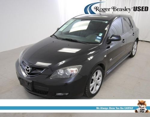 2008 mazda3 5-door leather heated seats sunroof bose sound tpms aux input abs