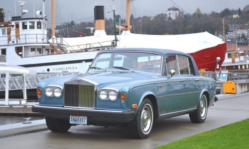 1975 rolls-royce silver shadow left hand drive sedan no reserve well-maintained