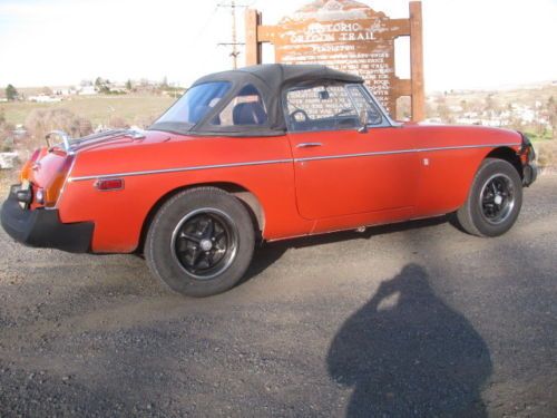 Garys Used Cars >> Purchase used 1977 MG MGB Flamenco red convertible Tourer ... Garys Used Cars >> Purchase used 1977 MG MGB Flamenco red convertible Tourer ...