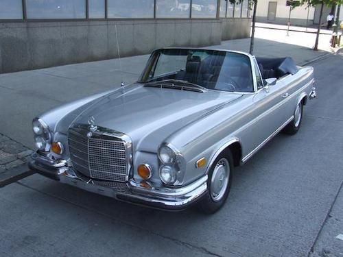 1970 mercedes-benz 280se convertible