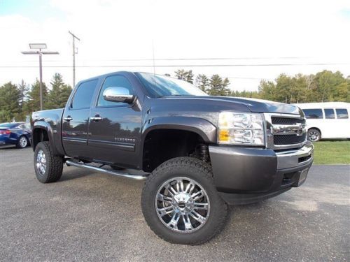 2010 chevy silverado 1500 4x4 lifted 35&#034; toyos 20&#034; chrome heated katzkin seats