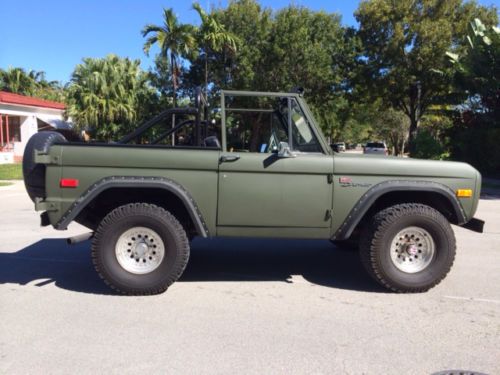 Classic ford bronco 1973 fully restored