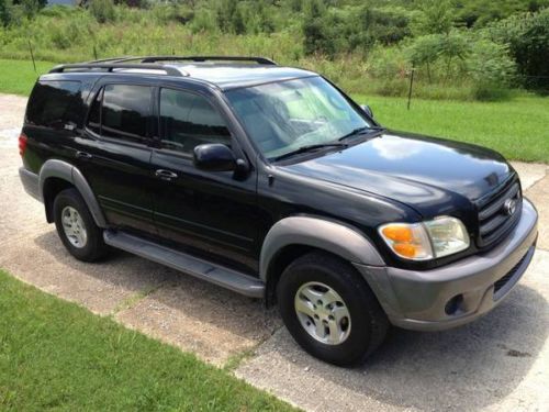 2001 toyota sequoia sr5 with leather 2wd *201,000 miles* **no reserve**