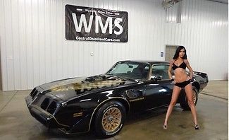 79 black ws4 ta bird classic show gold car sporty poncho new 400 6.6 auto manual