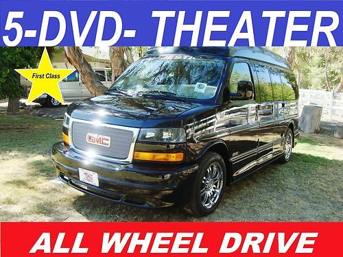 All wheel drive high top, 5 dvd theater , custom conversion van