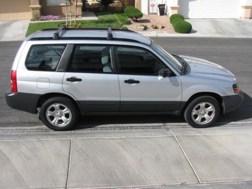 2003 subaru forester x - one family owner