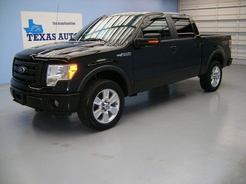 We finance!!  2010 ford f-150 fx4 4x4 crew cab fx4 off-road roof flex-fuel 1 own