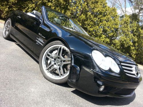2005 mercedes benz sl65 amg renntech biturbo v12 with over $10,000 in extras!