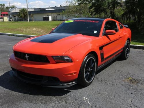 2012 ford mustang 2dr cpe boss 302
