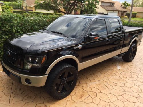 2009 ford f-150 &#034;king ranch&#034; super crew cab pickup