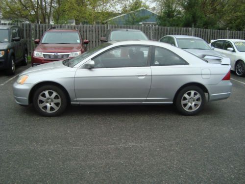 2003 honda civic ex coupe 2-door low mileage pre auction offering good transport