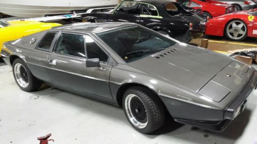 1978 lotus esprit s1 fully restored!