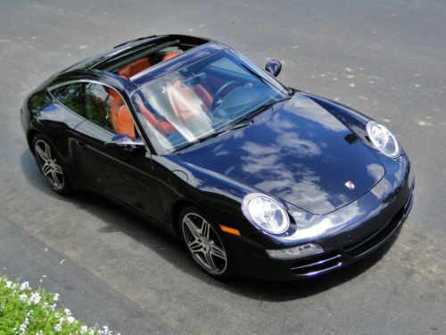 Targa 4 911 carrera, 6 speed, stunning color combo, 997, black, navi, bose, awd