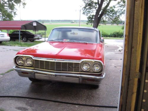 1964 impala ss very solid  100% complete, runs, drives straight, 327 v-8
