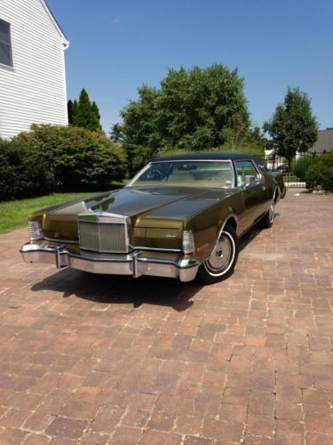 1974  lincoln continental mark iv low reserve