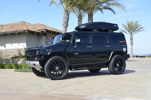 2008 hummer h2 supercharged sound system 24's 37's