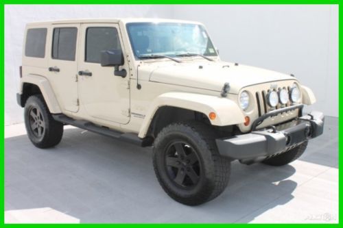 2011 jeep wrangler unlimited sahara 33k miles*auto*navigation*1owner*we finance!