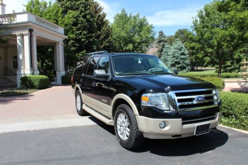 2008 ford expedition eddie bauer 4x4 leather 3rd row seats dvd bluetooth more!!!