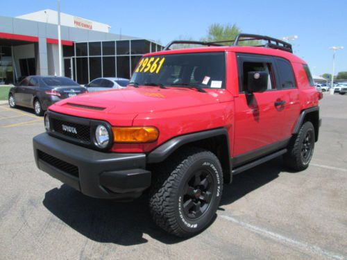 12 4x4 4wd red automatic 4.0l v6 miles:43k certified suv