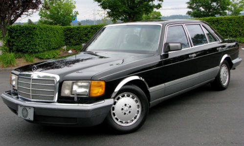 1988 mercedes benz 420sel - clean, classic boulevard cruiser ready for the road!