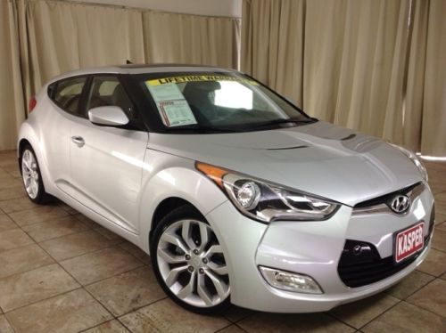 No reserve hyundai veloster hatchback 1.6l 4cyl fwd auto sunroof alloys clean