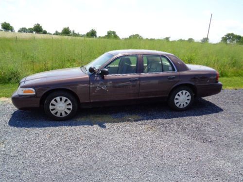 2007 ford crown victoria p71 police interceptor runs good!