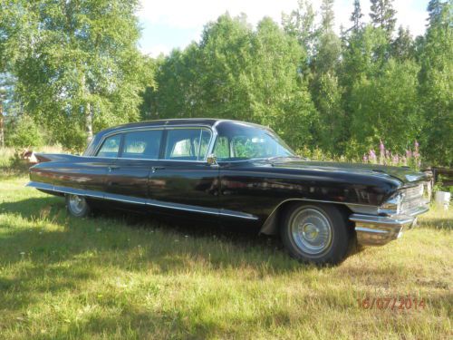 Cadillac limousine 4d fleetwood 75 1962