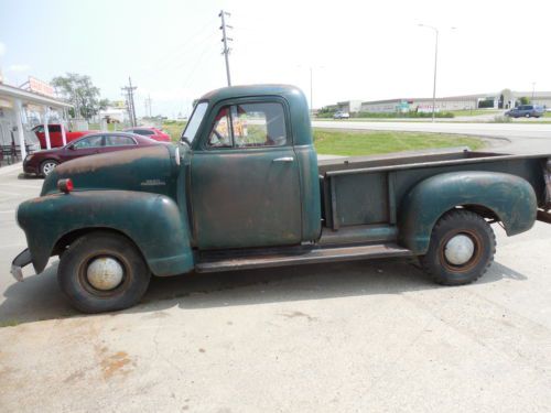 1953 chevrolet pickup 3/4 ton long box