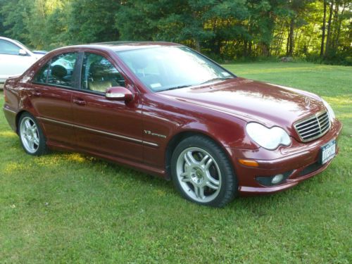 2002 mercedes-benz c32 amg base sedan 4-door 3.2l