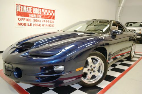 2002 firebird trans am  ram air  ws6  manual  leather 1 owner  13k miles  as new