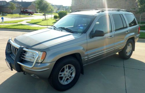 1999 jeep grand cherokee limited 4.7l v8 4x4 sunroof &amp; power seats