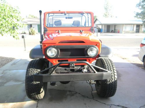 1974 toyota land cruiser fj40 fuel injected 350 4 speed disk brakes