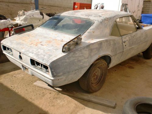 1967 camaro ss 396 project