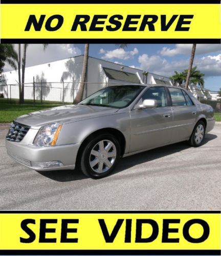 2007 cadillac dts luxury ii,sunroof,chrome rims,no reserve,see video,warranty
