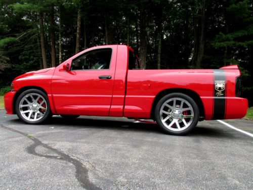 Dodge Ram Srt10 For Sale >> Buy used 2004 Dodge Ram SRT-10 RC Red in Willimantic, Connecticut, United States, for US $29,000.00 Dodge Ram Srt10 For Sale >> Buy used 2004 Dodge Ram SRT-10 RC Red in Willimantic, Connecticut, United States, for US $29,000.00