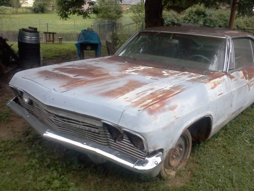 Barn find.  estate sale item. 1965 super sport impala up for your consideration.