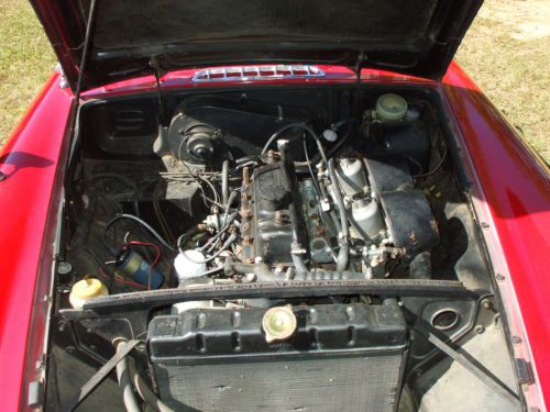 1969 MGB sports car convertable roadster corvette NO RESERVE british classic mg, image 23