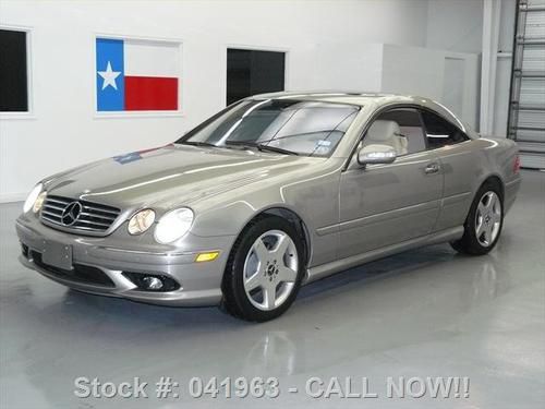 2004 mercedes-benz cl500 amg sport sunroof nav 73k mi!! texas direct auto