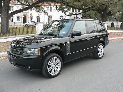 Range rover hse luxury low miles every option perfect carfax 1 owner warranty