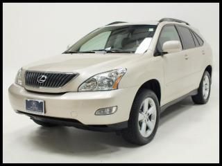 05 rx330 leather sunroof cd changer 18' alloy wheels 1 owner wood trim suv