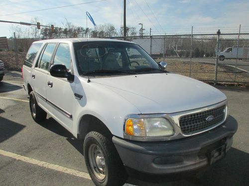 1997 ford expedition suv 4 wheel drive- ex municipal government surplus-virginia