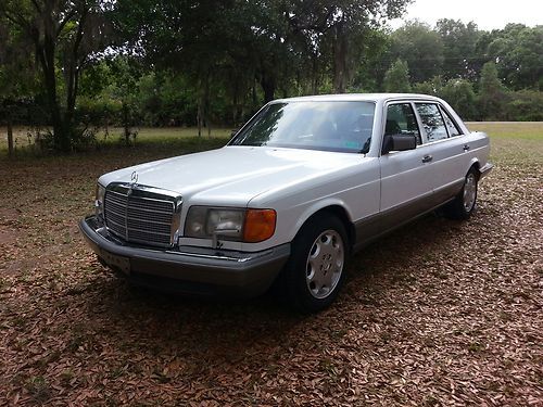 1986 mercedes 420sel with only 116k